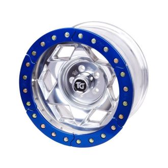17" Aluminum Beadloclk Wheel, FJ/TACOMA (6 on 5.5" w 3.75" BS), Polished Segmented Ring