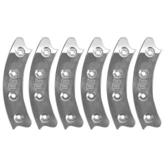 Beadlock Ring, Segmented 17", Polished (Set of 6)