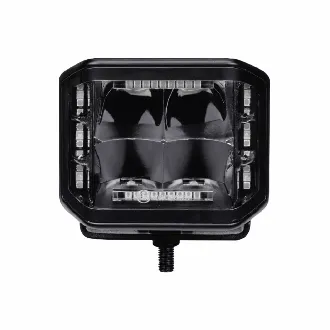 Brightsource Cube Light 3.8in Side Shooter 5700K 70W White Main Beam w/o Harness & Switch