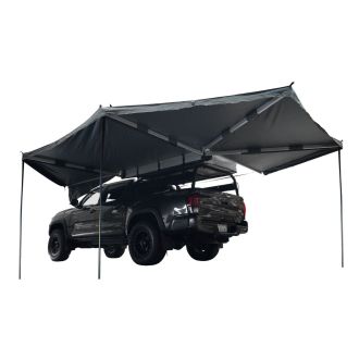 OVS Nomadic Awning 270 - Dark Gray Cover With Black Transit Cover Drivers NO BRACKETS