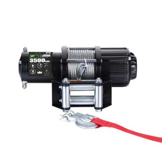 RFX 3,500lb ATV/UTV Winch with 2 Switches, Roller Fairlead and Steel Rope