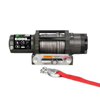 RFX 6,000lb UTV Winch Powersports with Synthetic Rope